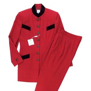 NEW VINTAGE CENTO X CENTO ICEBERG Sz 42 SUIT ITALY